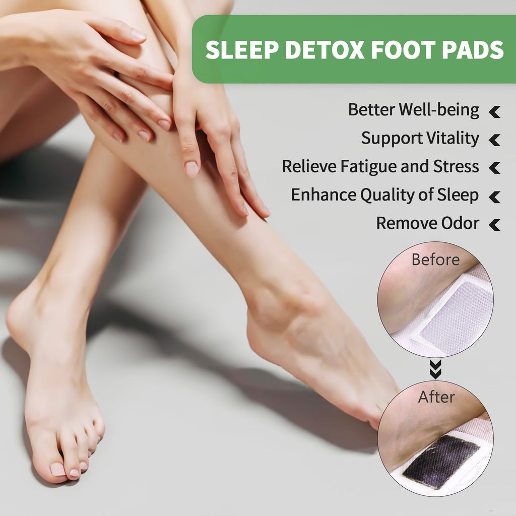 30 Pcs Sleep Foot Pads Natural Foot Patches Herbal Foot and Body Care