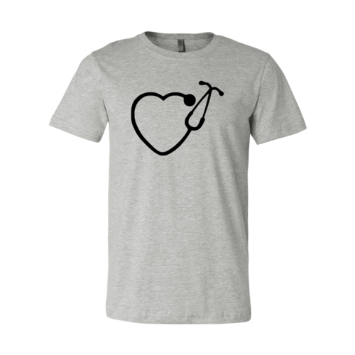 Shiftstrong Stethoscope Heart Shirt
