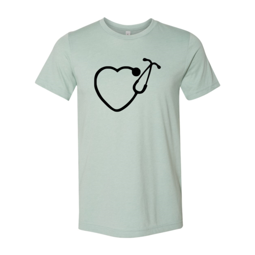 Shiftstrong Stethoscope Heart Shirt