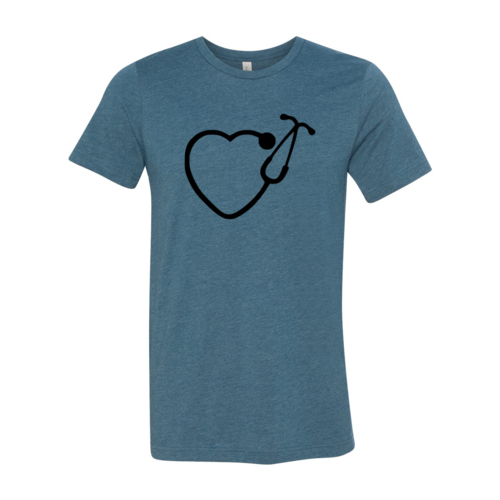 Shiftstrong Stethoscope Heart Shirt