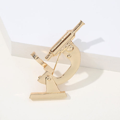 New Medical Medicine Brooch Pin Stethoscope Electrocardiogram