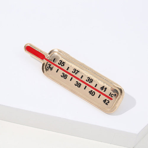 New Medical Medicine Brooch Pin Stethoscope Electrocardiogram