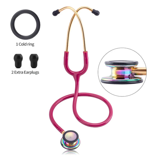 Double Sided Stethoscope Portable Professional Cardiology Stethoscope