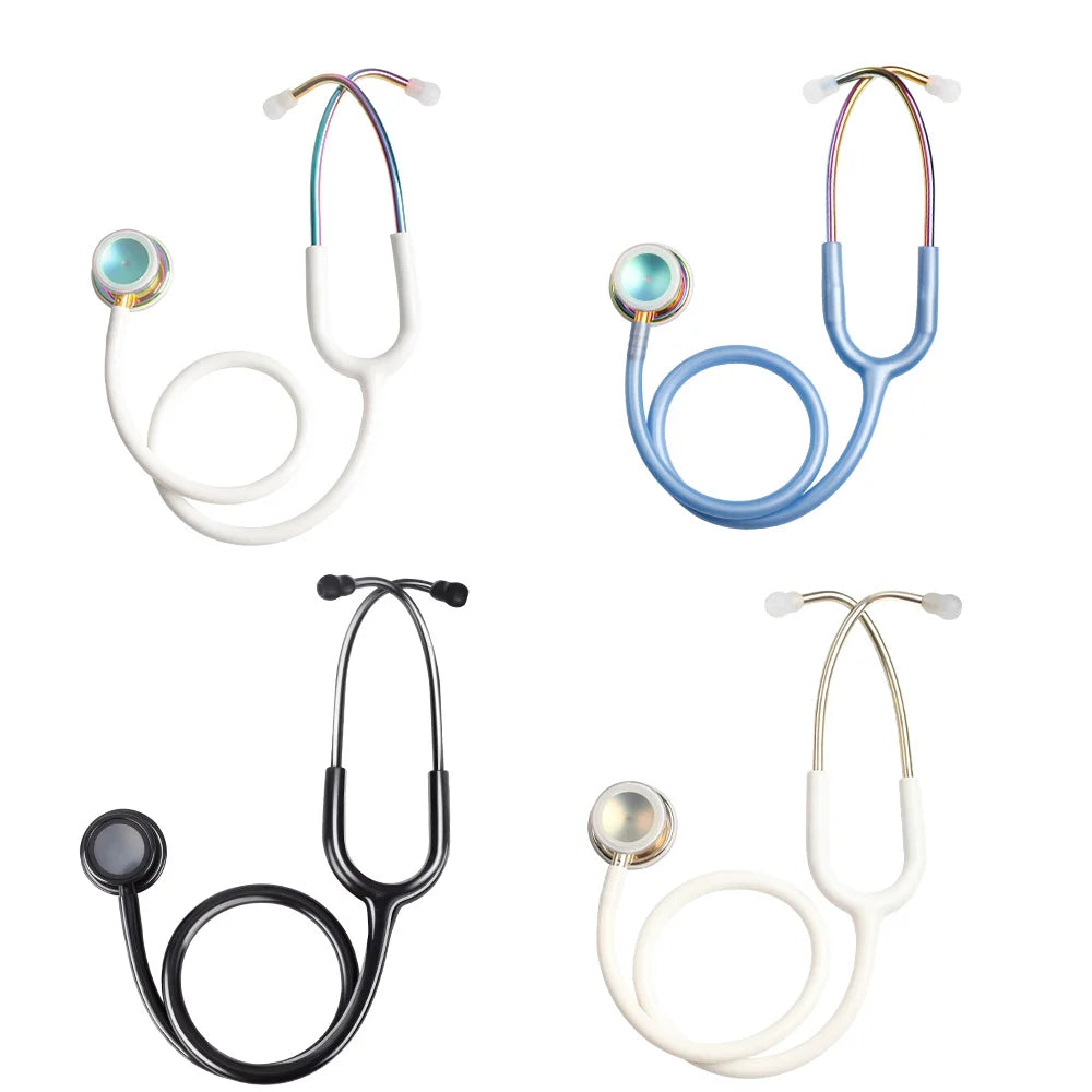 Double Sided Stethoscope Portable Professional Cardiology Stethoscope