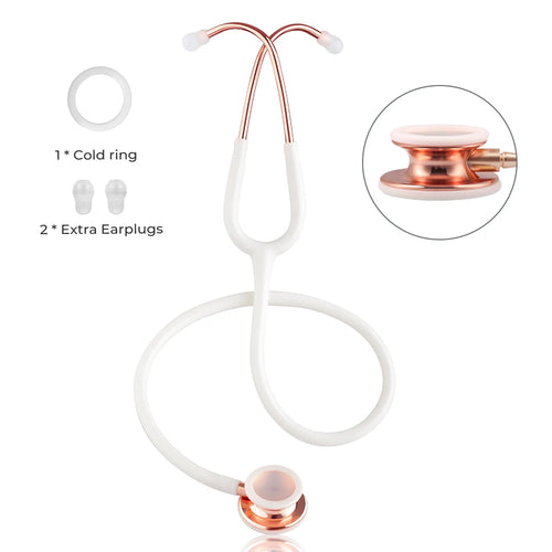 Double Sided Stethoscope Portable Professional Cardiology Stethoscope