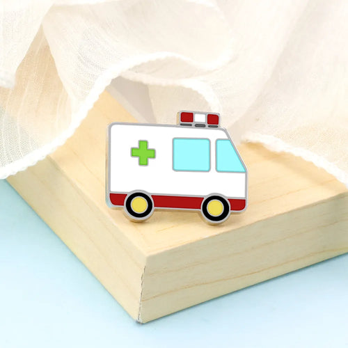 Medical Brooch for Doctor Nurse Stethoscope T-shirts Enamel Pins Heart